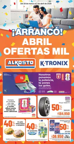  Vista previa del prospecto Ktronix catálogo del almacen Ktronix válida del 28/03/2026 al 03/04/2026