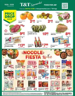 Preview of leaflet Weekly Flyer - AB from shop T&T Supermarket is valid from Oct 24, 2025