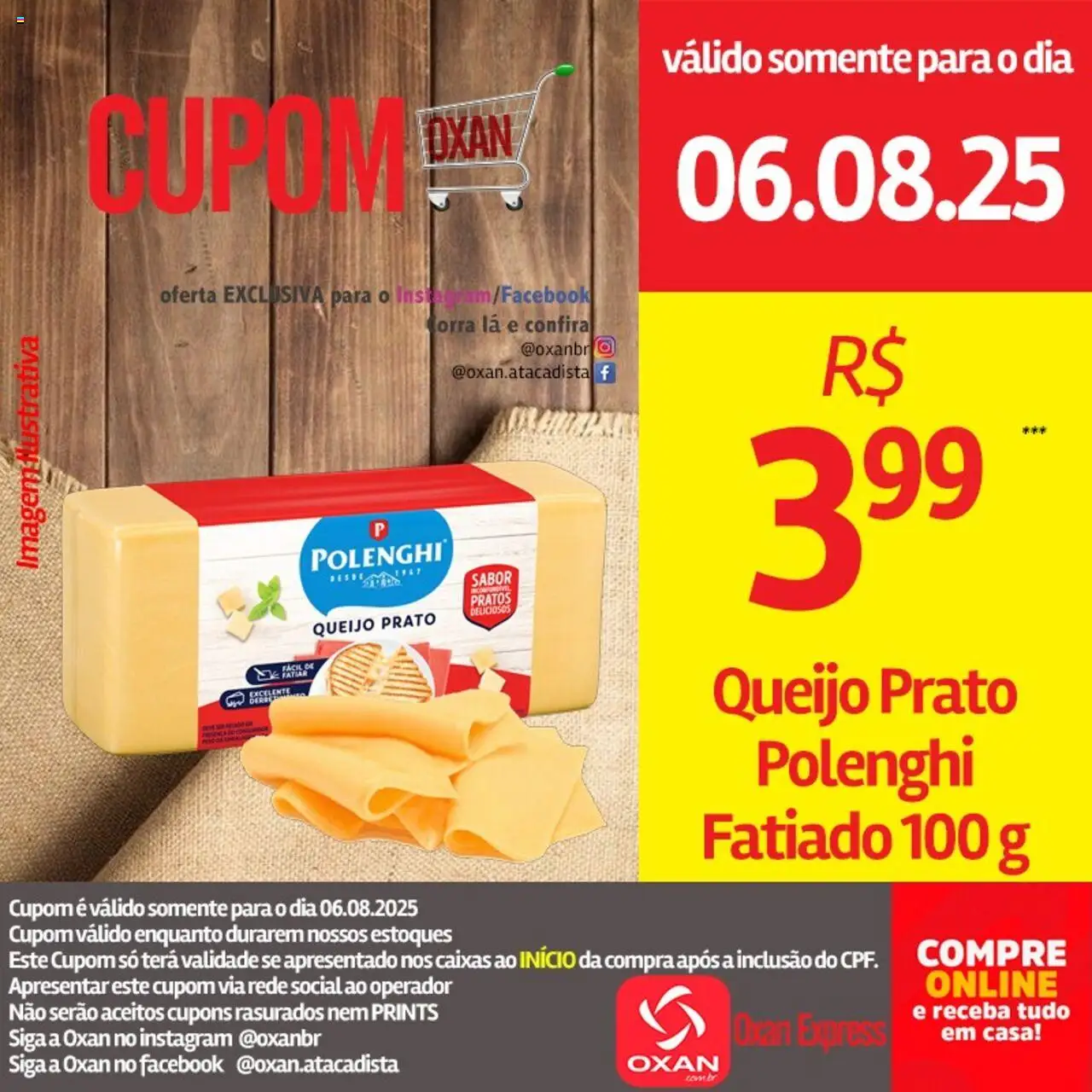Oxan Atacadista folheto "Ofertas da semana" válido a partir de 06/08/2025 - número de página 1