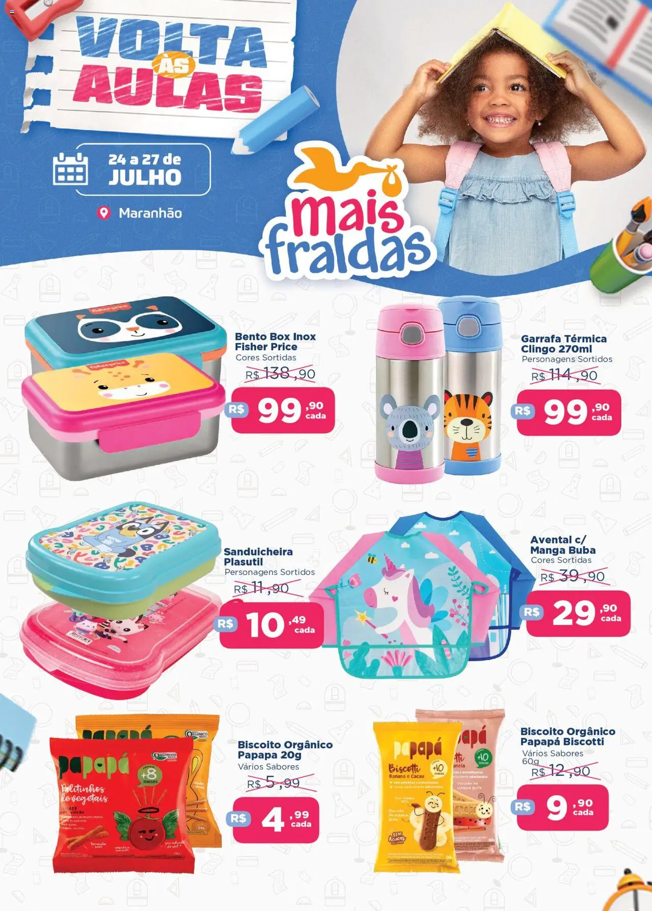 Mateus folheto "Ofertas Mini Volta às Aulas" válido a partir de 24/07/2025 - número de página 1