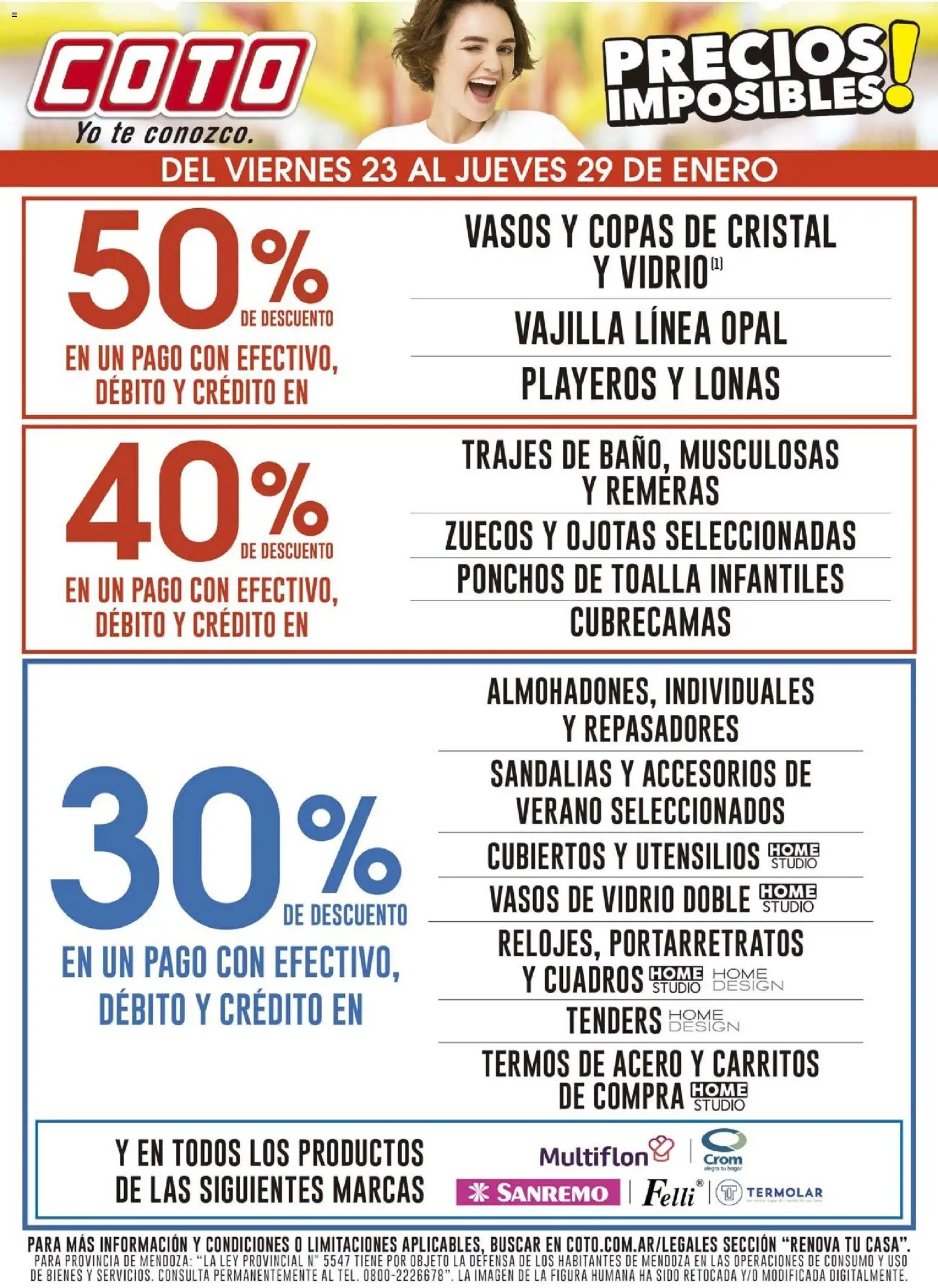 Vista previa del folleto de la tienda Coto válido desde el 23/01/2026 