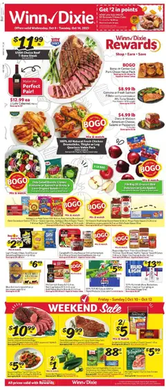 Ad Preview of Winn Dixie Weekly Ad from 10/08/2025