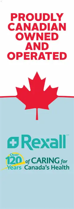 Un aperçu du dépliant Rexall weekly flyer / circulaire du magasin Rexall est valide à partir 10 avr. 2026