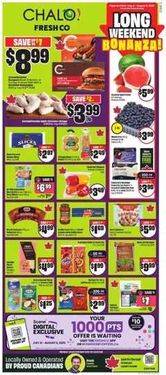 Preview of leaflet Weekly Flyer - AB from shop FreshCo is valid from Jul 31, 2025