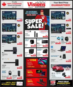 Preview of leaflet Weekly flyer / circulaire from shop Visions is valid from Sep 26, 2025