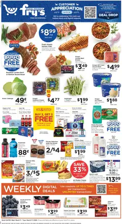 Ad Preview of Fry's Food Fry's Food Weekly Ad from 03/11/2026