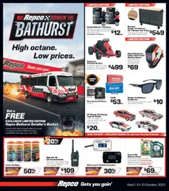 Preview of catalogue Catalogue from shop Repco valid 01/10/2025