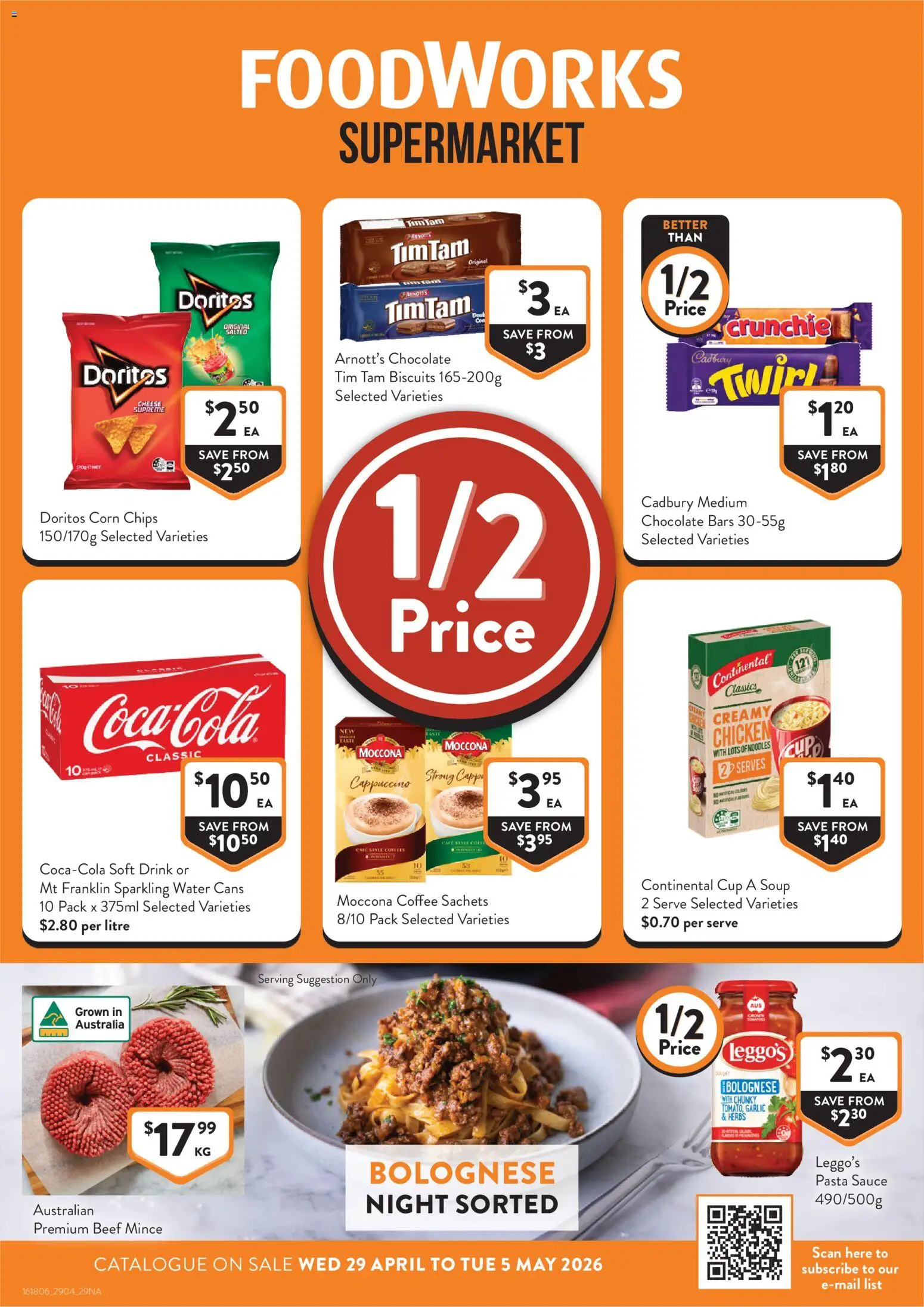 Preview of catalogue Foodworks catalogue NSW from shop Foodworks valid 29/04/2026