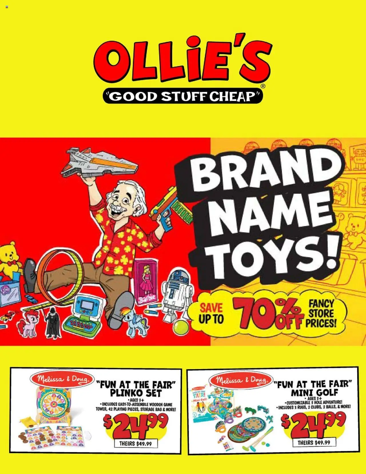 Ollie's Ad from 10/11/2025 - Flyer - Page number 1