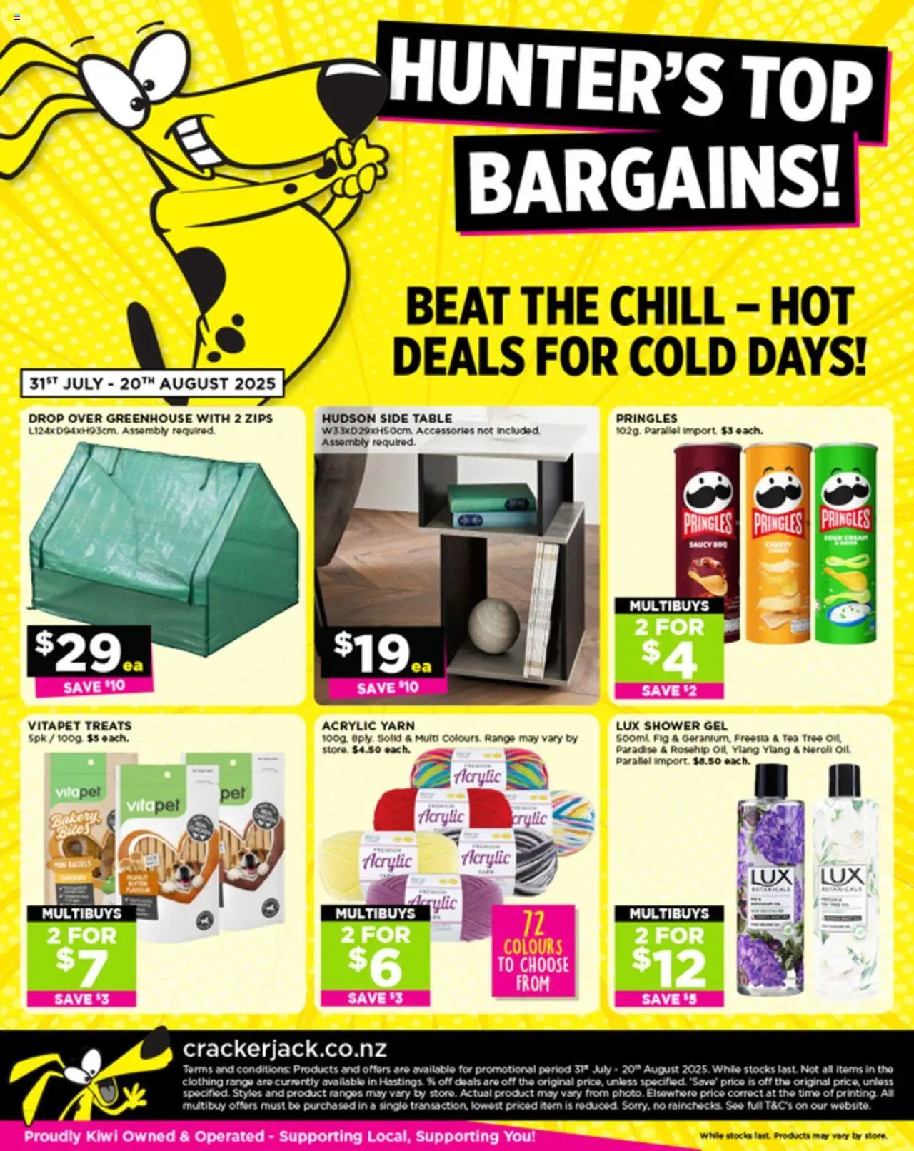 Catalogue Crackerjack catalogue valid from 31 Jul 2025 - page 1
