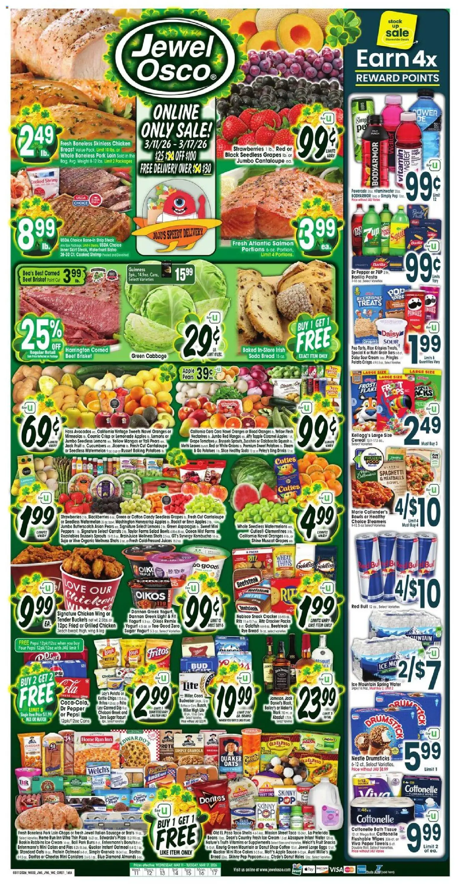 Ad Preview of Jewel Osco Jewel Osco Weekly Ad - IA from 03/11/2026