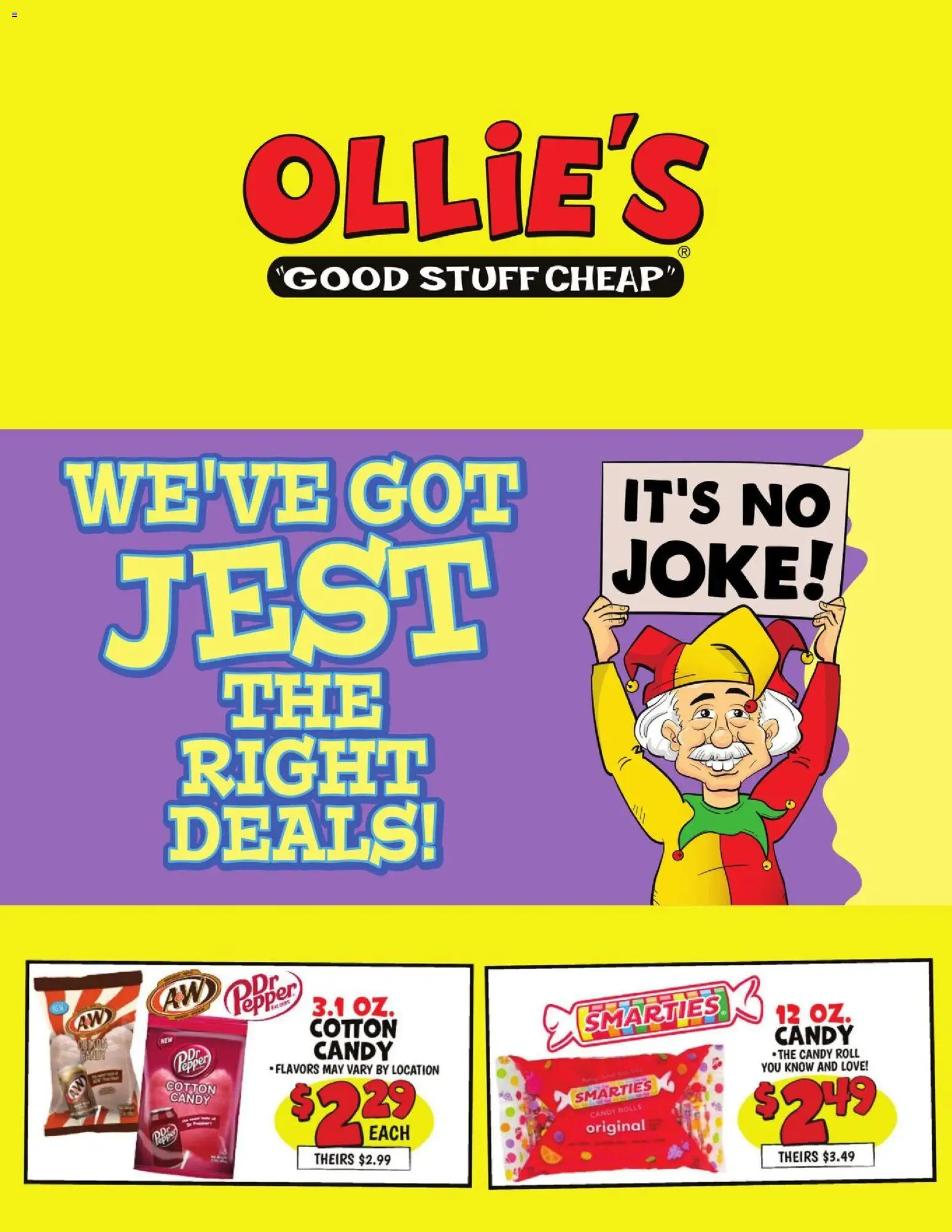 Ad Preview of Ollie's Ollie's Weekly Ad from 04/01/2026