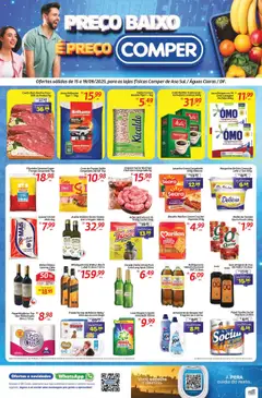 Pré-Visualização do folheto "Ofertas da semana" da loja Comper válido a partir de 15/09/2025