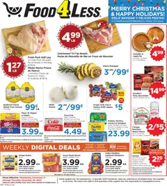Ad Preview of Food 4 Less Weekly Ad from 12/17/2025