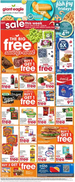 Ad Preview of Giant Eagle Weekly Ad from 02/19/2026