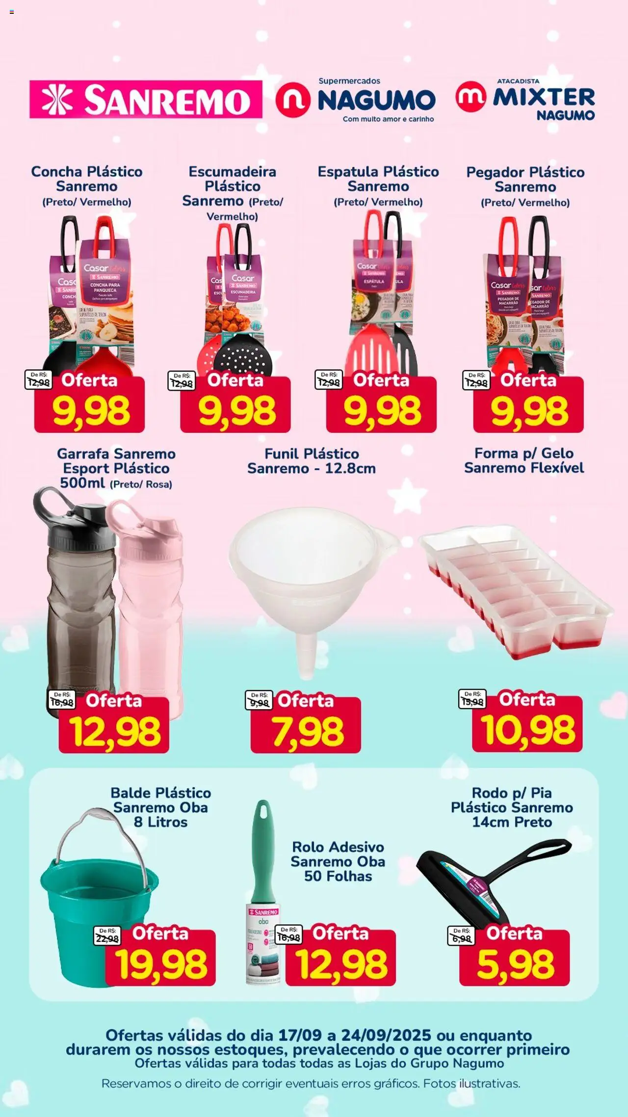 Nagumo folheto "Ofertas Sanremo" válido a partir de 17/09/2025 - número de página 1