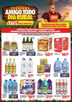 Pré-Visualização do folheto "Ofertas Rural" da loja Fort Atacadista válido a partir de 08/12/2025