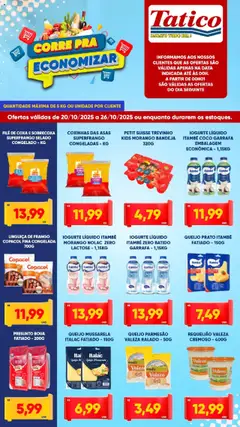 Pré-Visualização do folheto "Ofertas da semana" da loja Tatico válido a partir de 20/10/2025