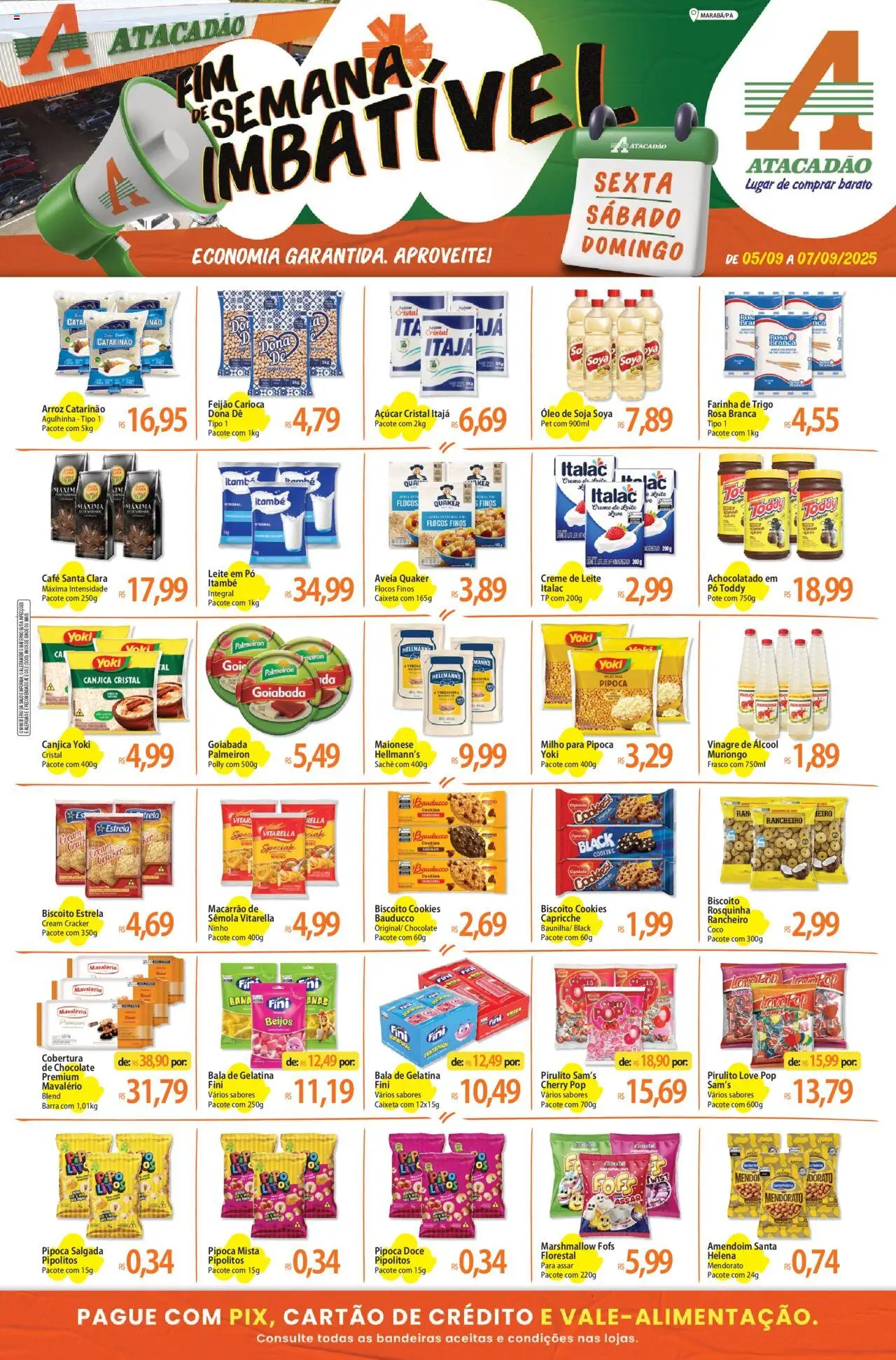 Atacadão folheto "Ofertas - PA" válido a partir de 05/09/2025 - número de página 1