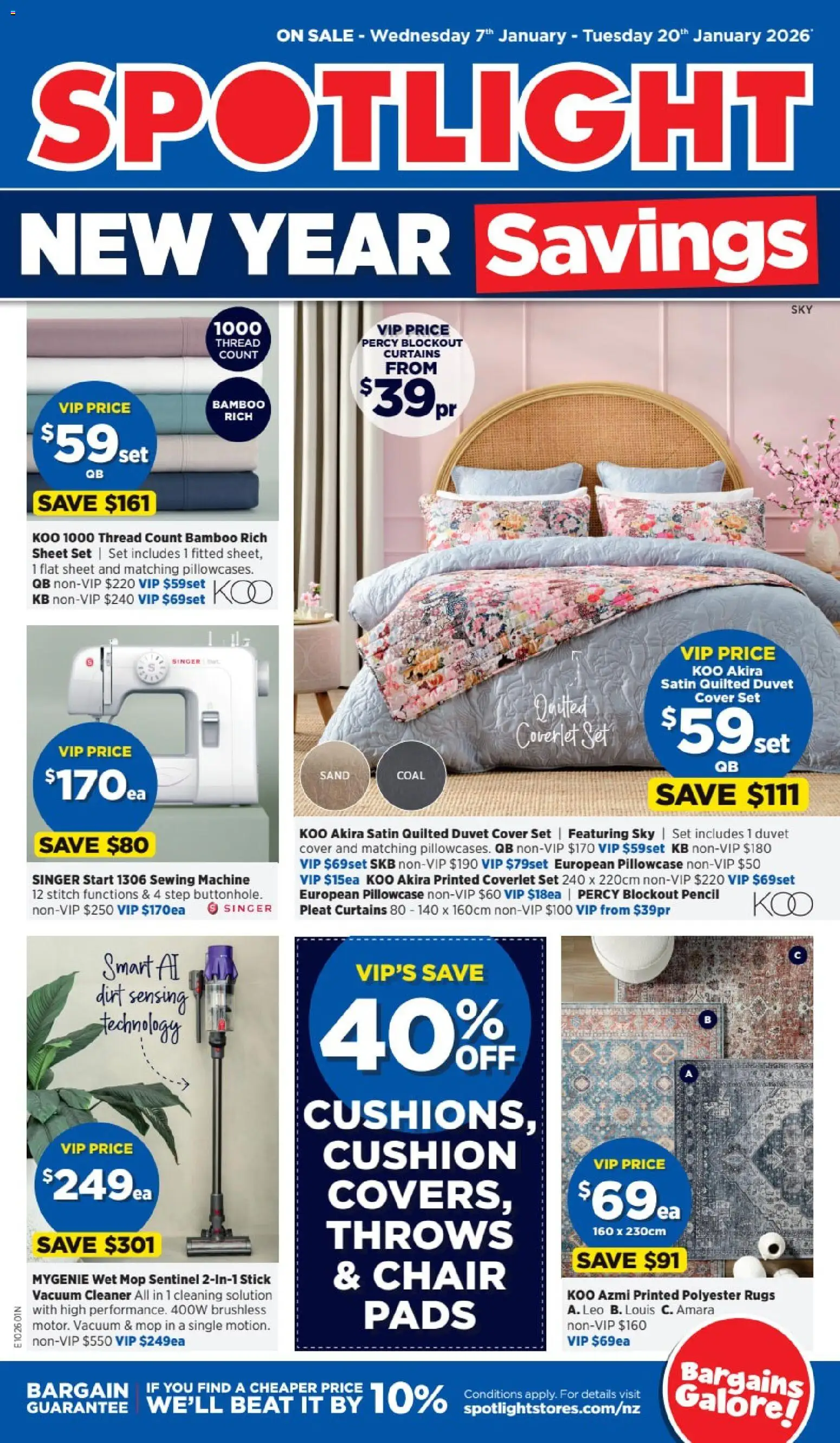 Preview of catalogue Catalogue from shop Spotlight valid 7 Jan 2026