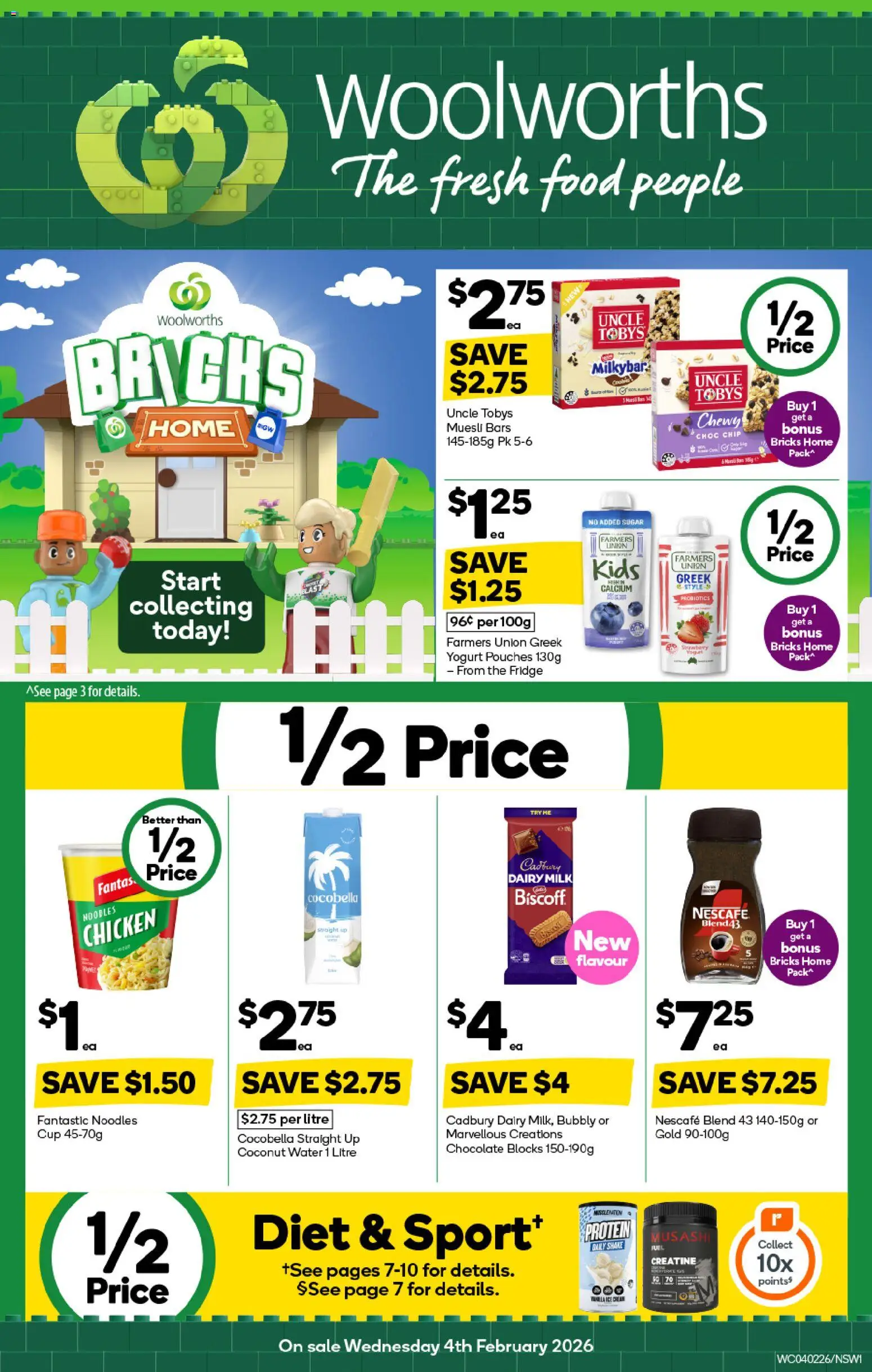 Preview of catalogue Weekly Specials Catalogue from shop Woolworths valid 04/02/2026
