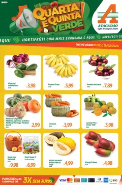 Pré-Visualização do folheto "Ofertas - RJ" da loja Atacadão válido a partir de 11/02/2026