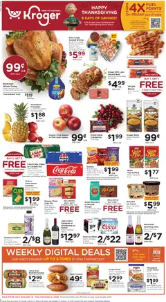Ad Preview of Kroger Black Friday from 11/19/2025