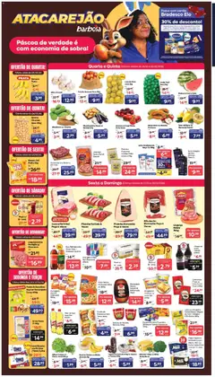 Pré-Visualização do folheto "Barbosa Supermercados ofertas Atacarejão" da loja Barbosa Supermercados válido a partir de 25/03/2026