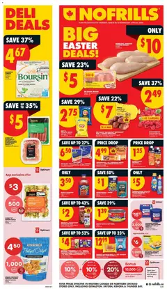 Un aperçu du dépliant No Frills weekly flyer - AB du magasin No Frills est valide à partir 26 mars 2026