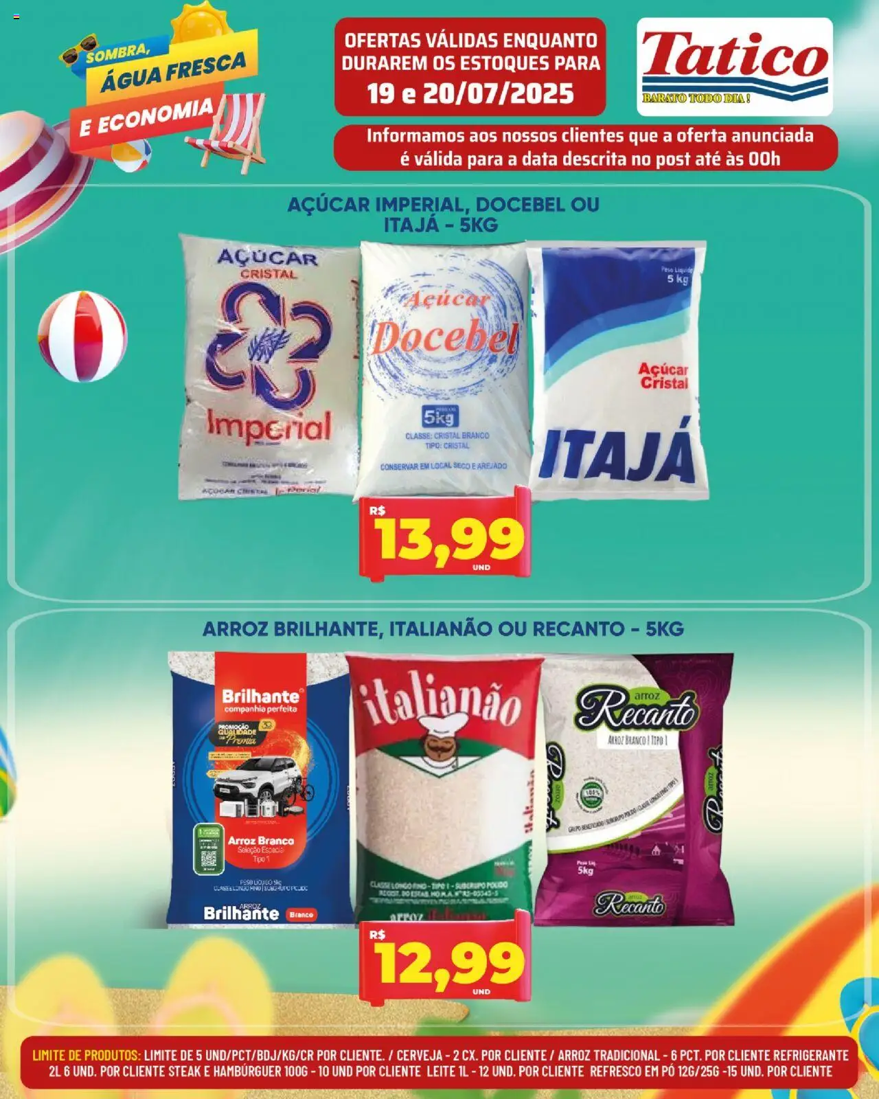 Tatico folheto "Ofertas da semana" válido a partir de 19/07/2025 - número de página 1