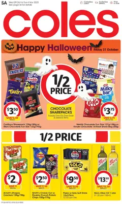 Preview of catalogue Catalogue SA from shop Coles valid 29/10/2025