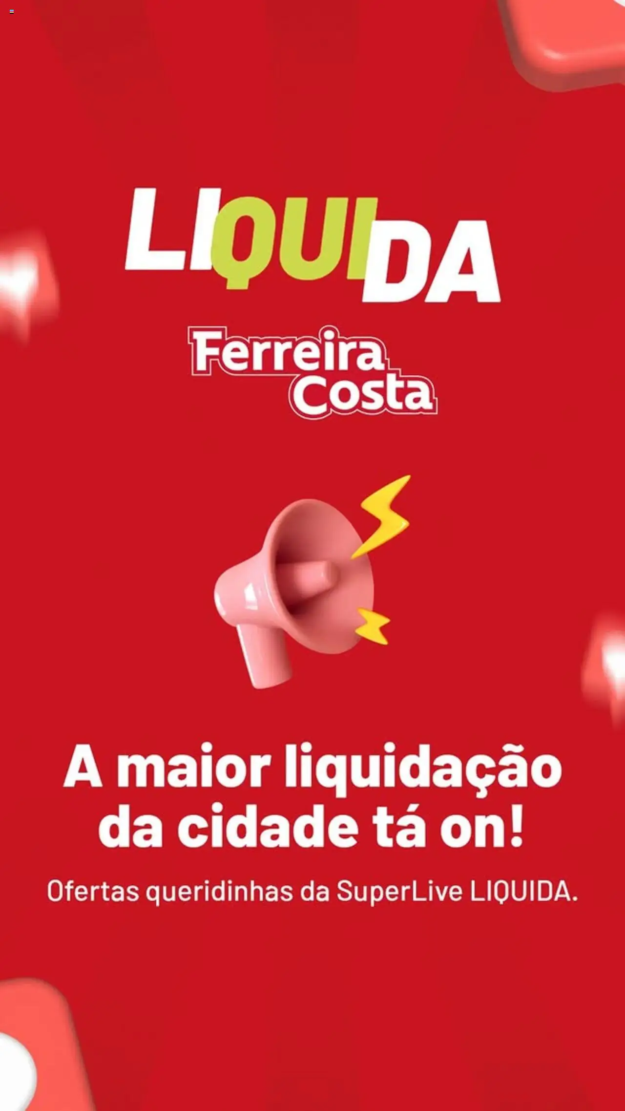 Ferreira Costa folheto "Ofertas Liquida" válido a partir de 24/09/2025 - número de página 1