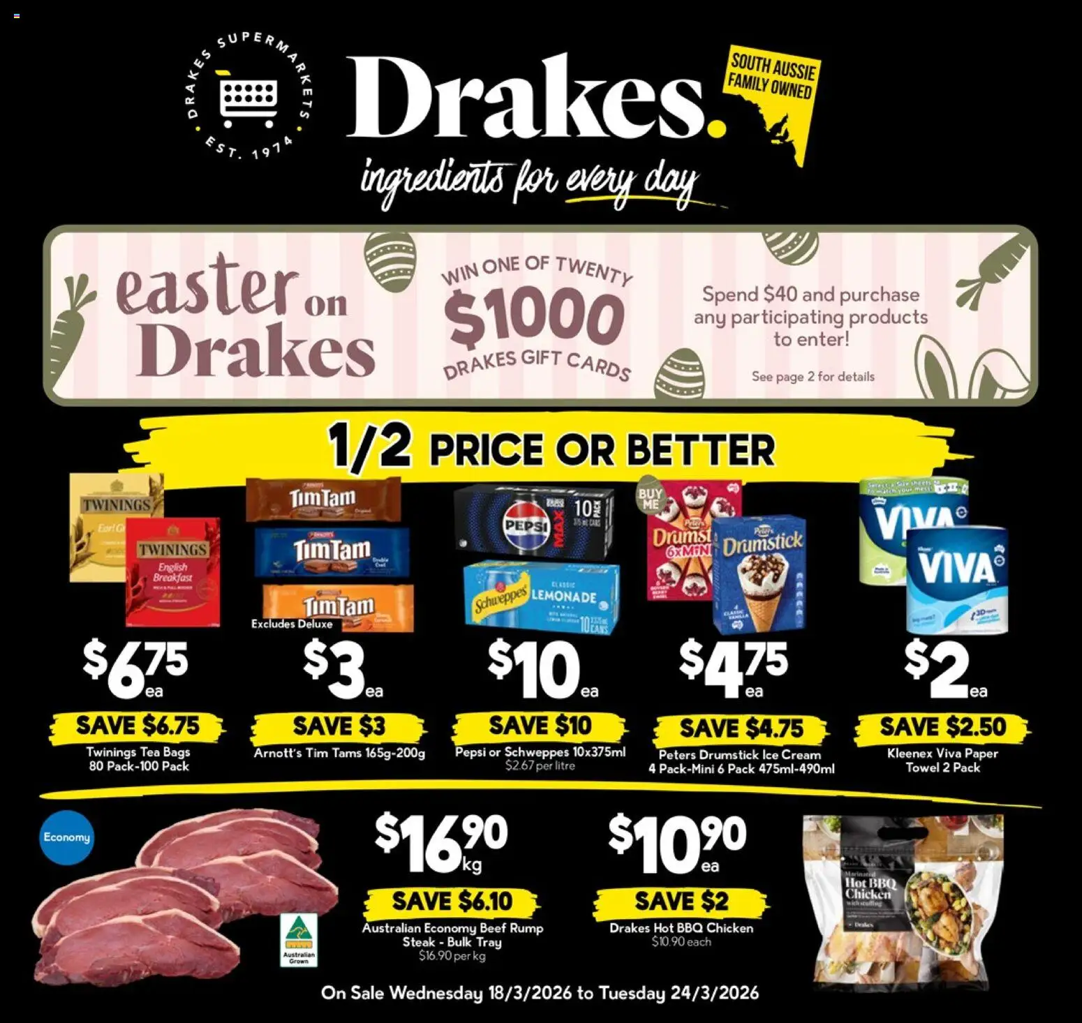 Preview of catalogue Drakes catalogue SA from shop Drakes valid 18/03/2026