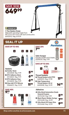 Preview of leaflet 2 Week Sale! from shop Princess Auto is valid from Dec 02, 2025 | Page: 78