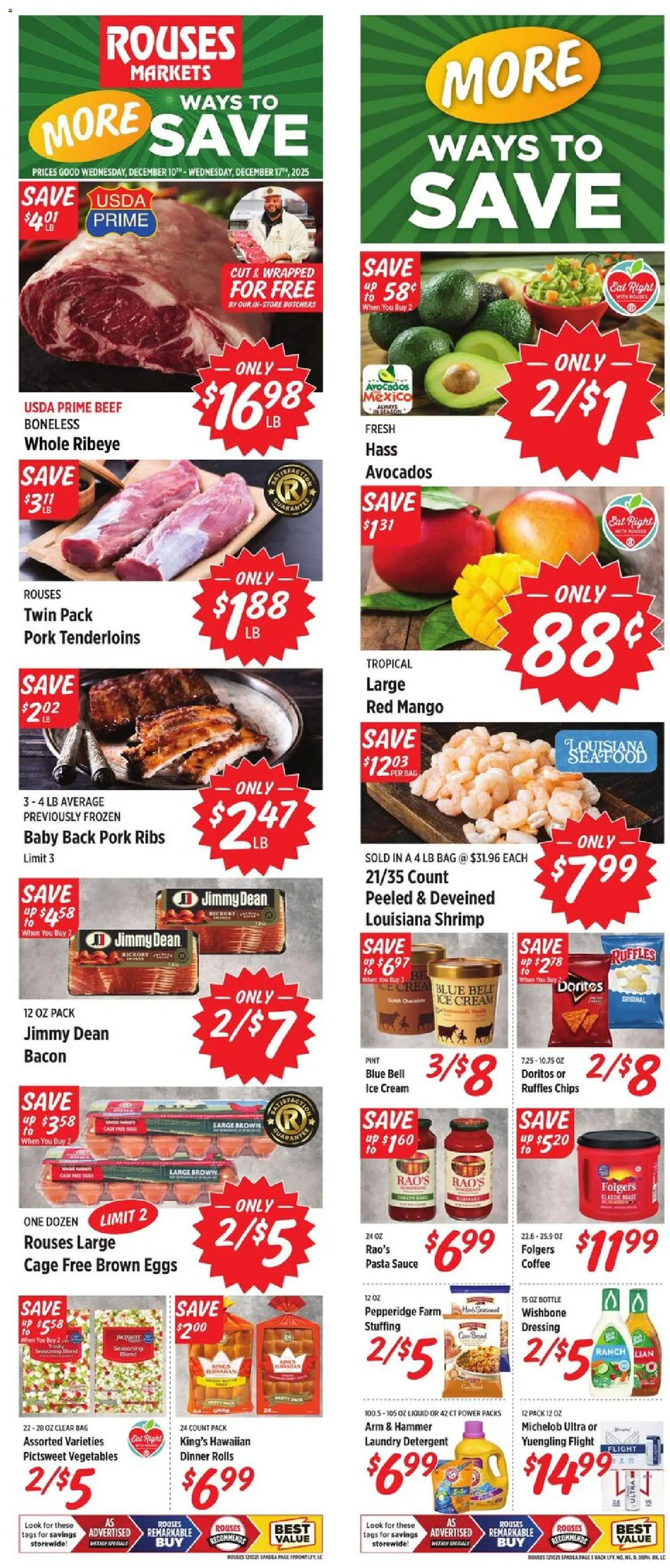 Ad Preview of Rouses Weekly Ad from 12/10/2025