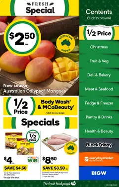 Preview of catalogue Black Friday from shop Woolworths valid 12/11/2025 | Page: 2