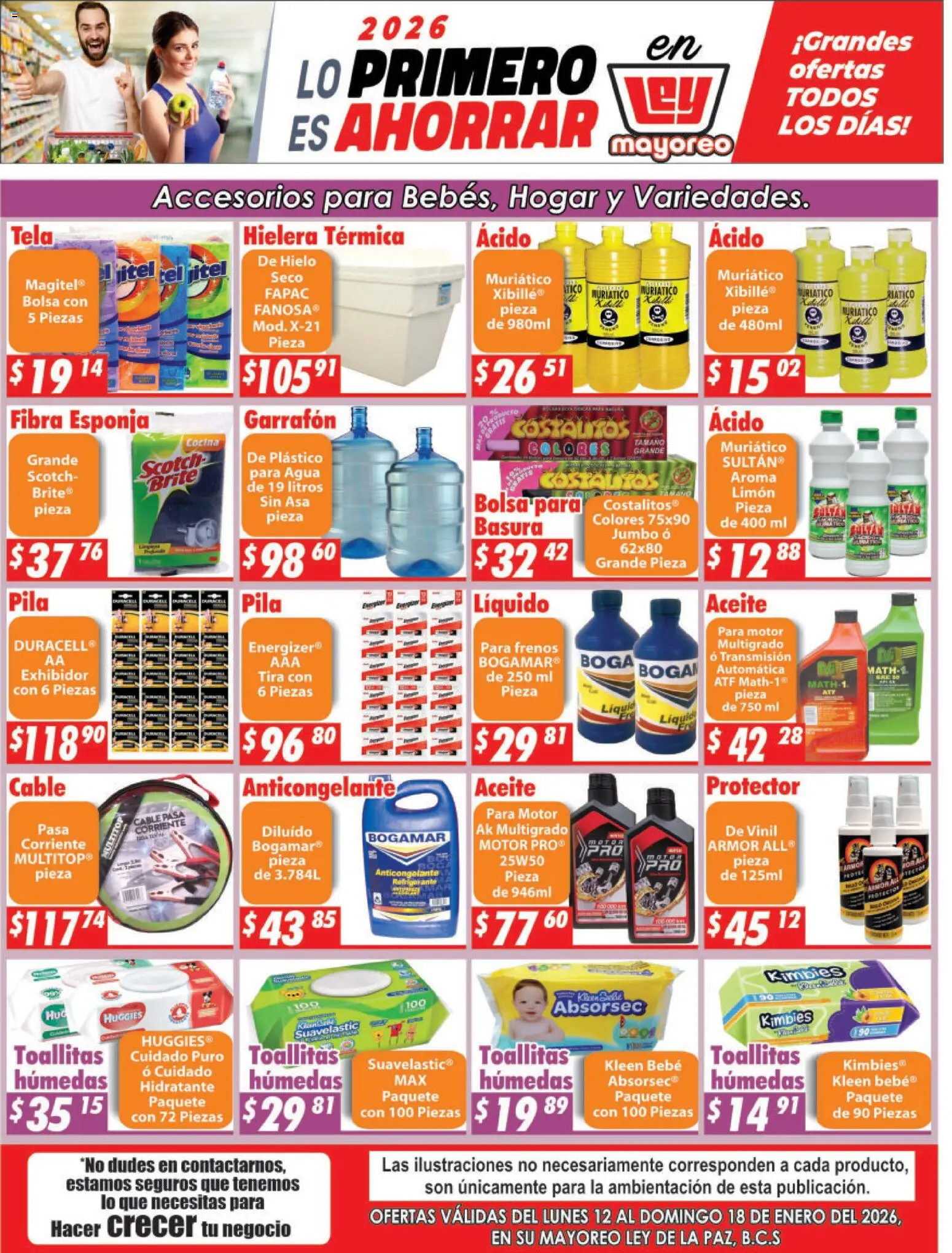 Vista previa las ofertas de la tienda Casa Ley - Folleto La Paz desde el 12/01/2026 