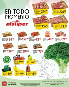 Vista previa las ofertas de la tienda Alsuper - Folleto Durango desde el 19/09/2025 