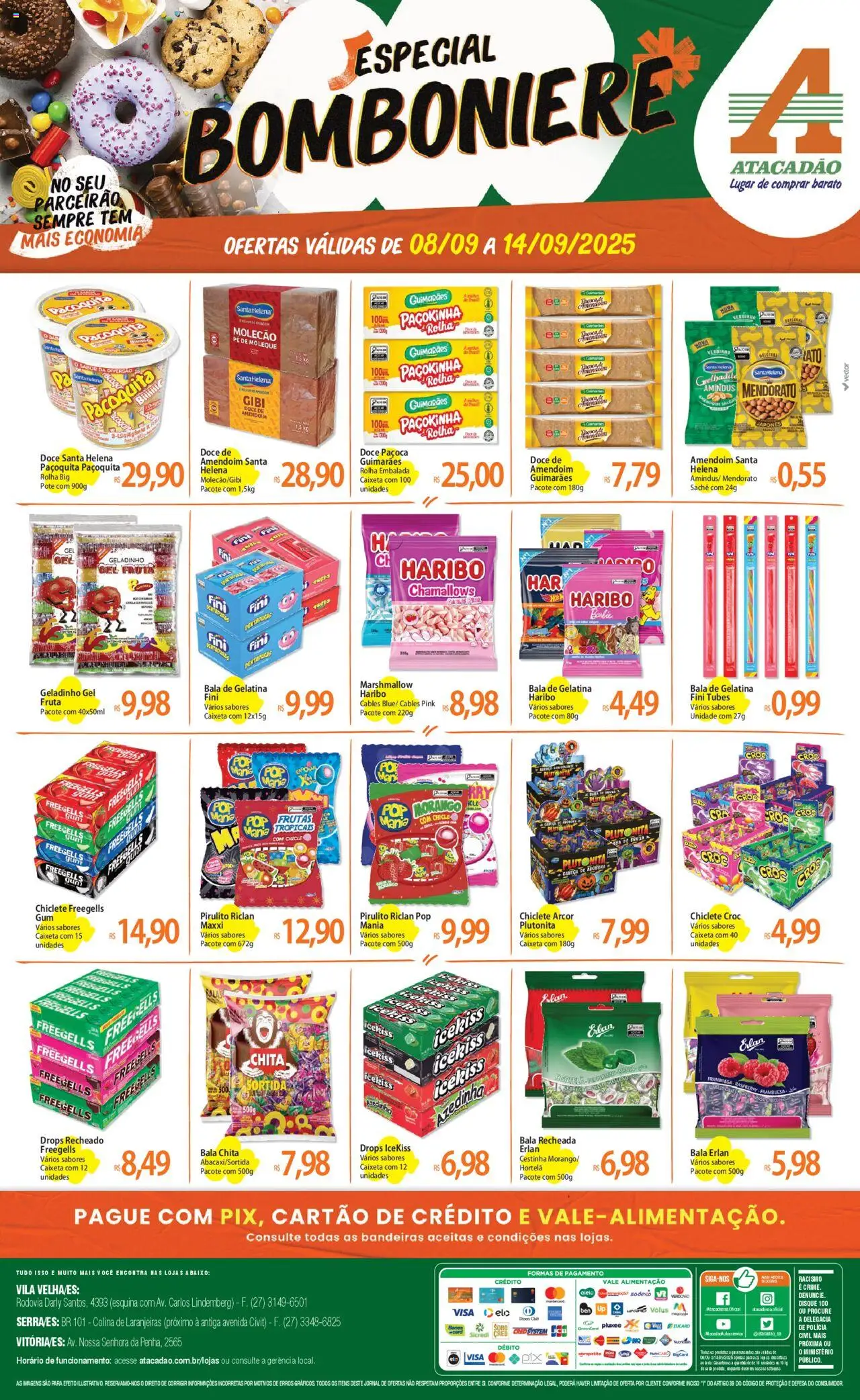 Atacadão folheto "Ofertas - ES" válido a partir de 08/09/2025 - número de página 1