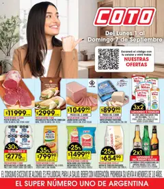 Vista previa del folleto de la tienda Coto válido desde el 01/09/2025 