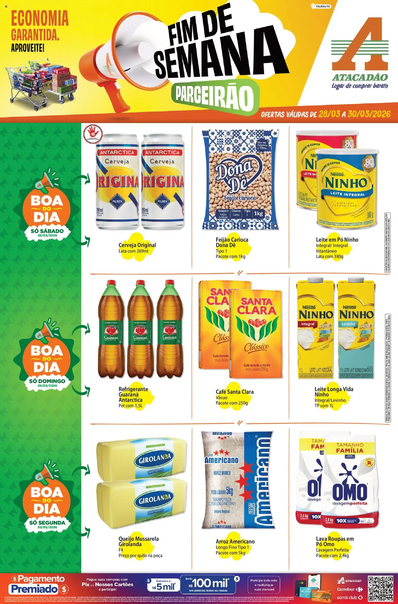 Pré-Visualização do folheto "Atacadão ofertas - TO" da loja Atacadão válido a partir de 28/03/2026