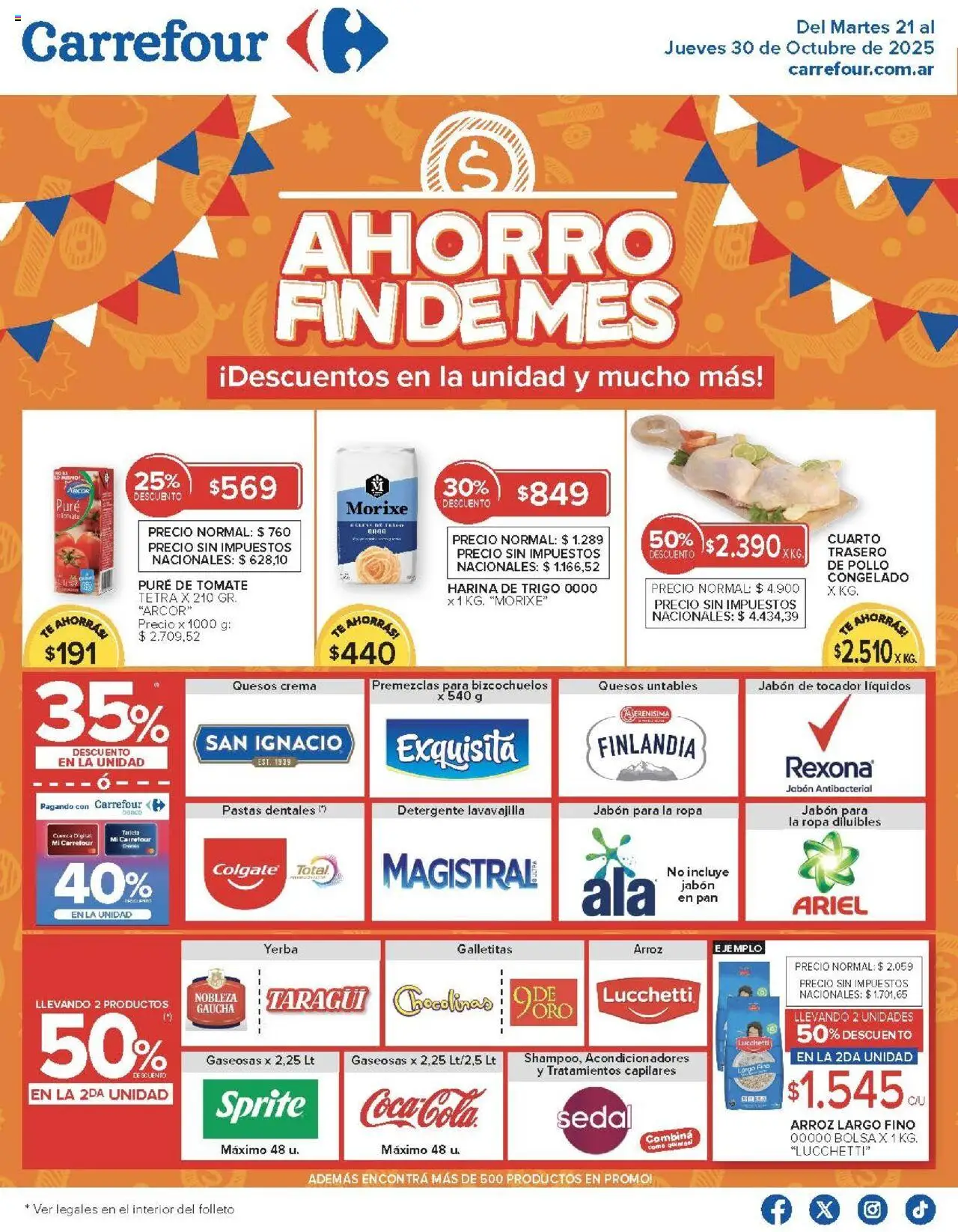Carrefour Carrefour - Comodoro del 21/10/2025 >> Catálogo