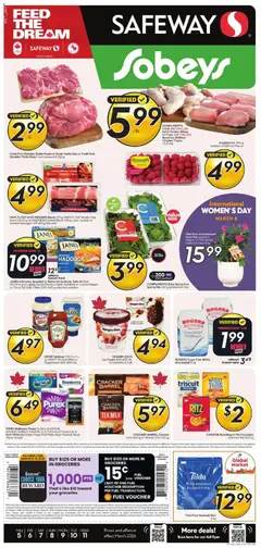 Preview of leaflet Sobeys weekly flyer - AB from shop Sobeys is valid from Mar 05, 2026