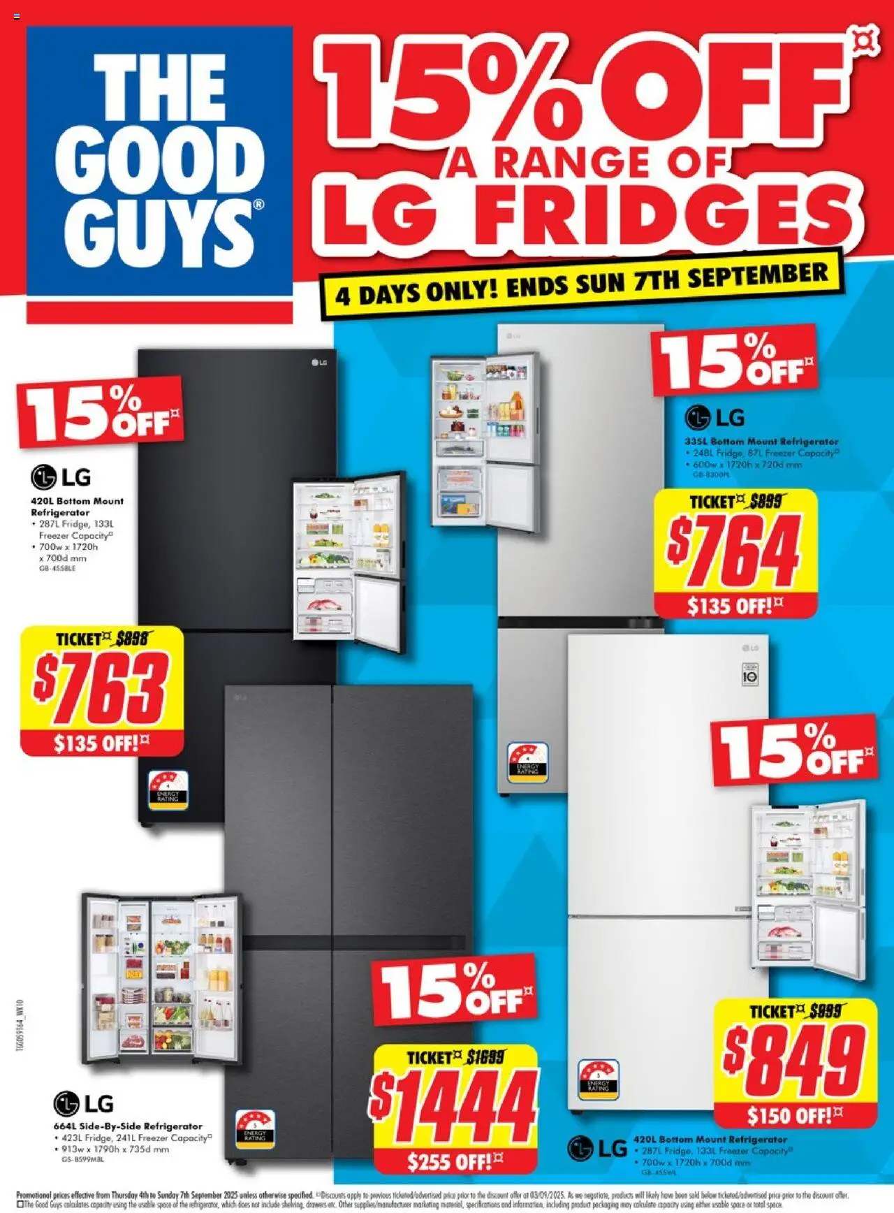 The Good Guys catalogue valid from 03/09/2025 - page 1