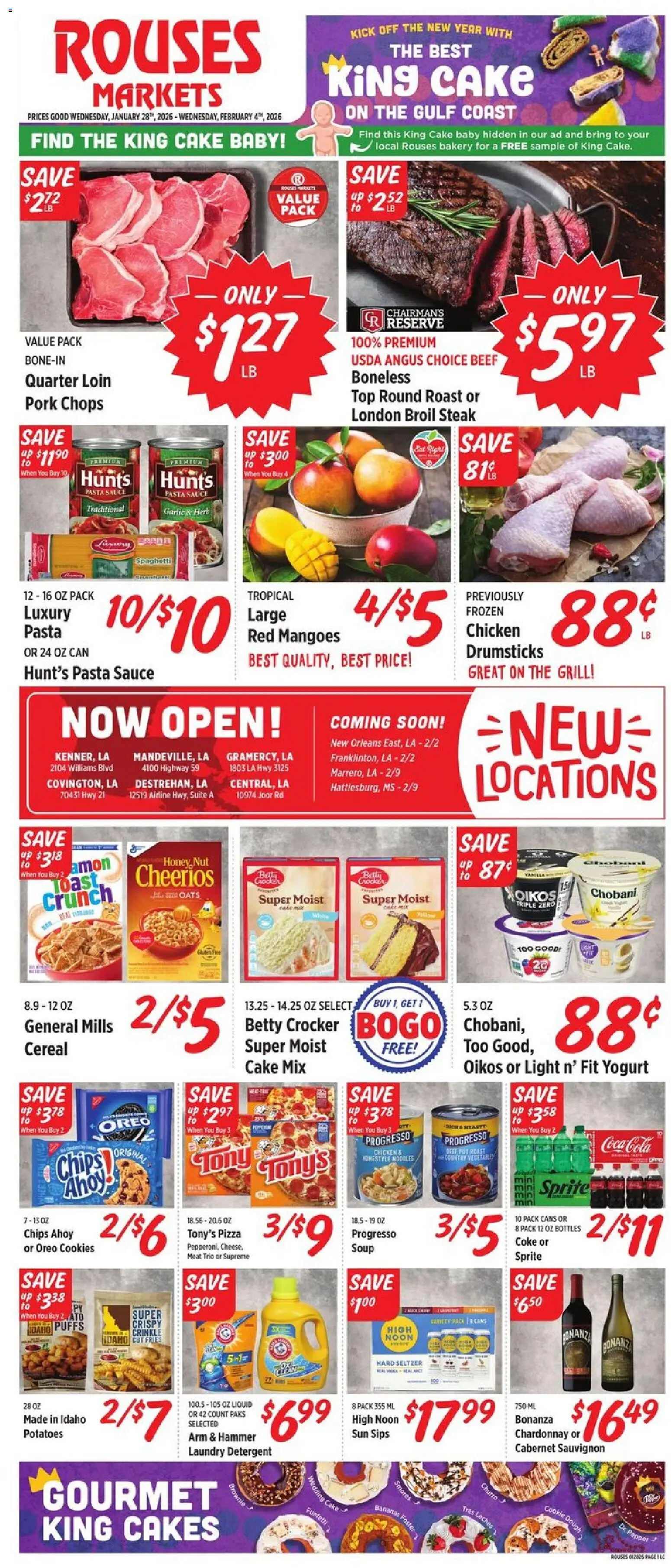 Ad Preview of Rouses Weekly Ad from 01/28/2026
