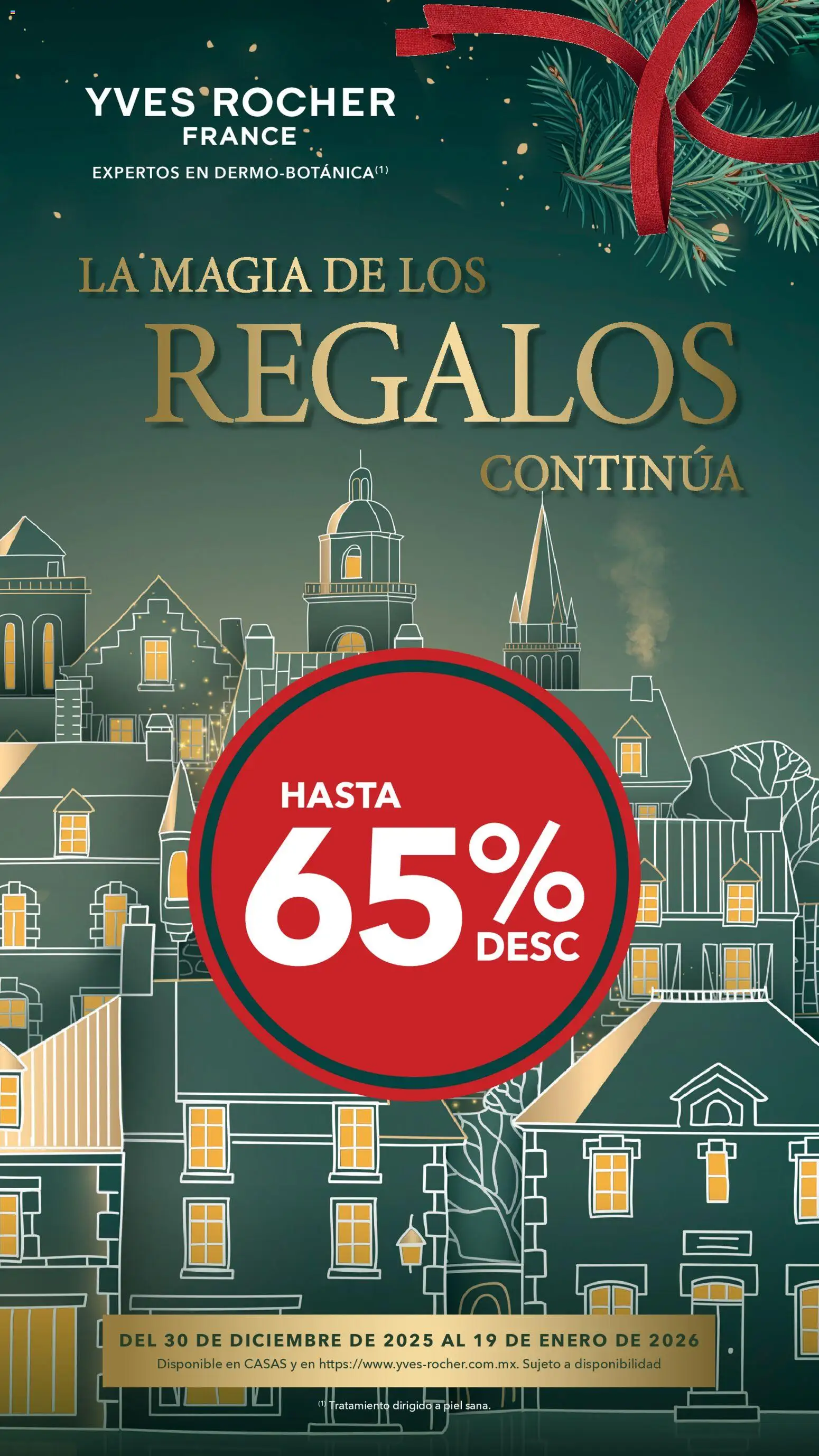 Vista previa las ofertas de la tienda Yves Rocher - Catálogo La Magia de los Regalos Continúa desde el 30/12/2025 