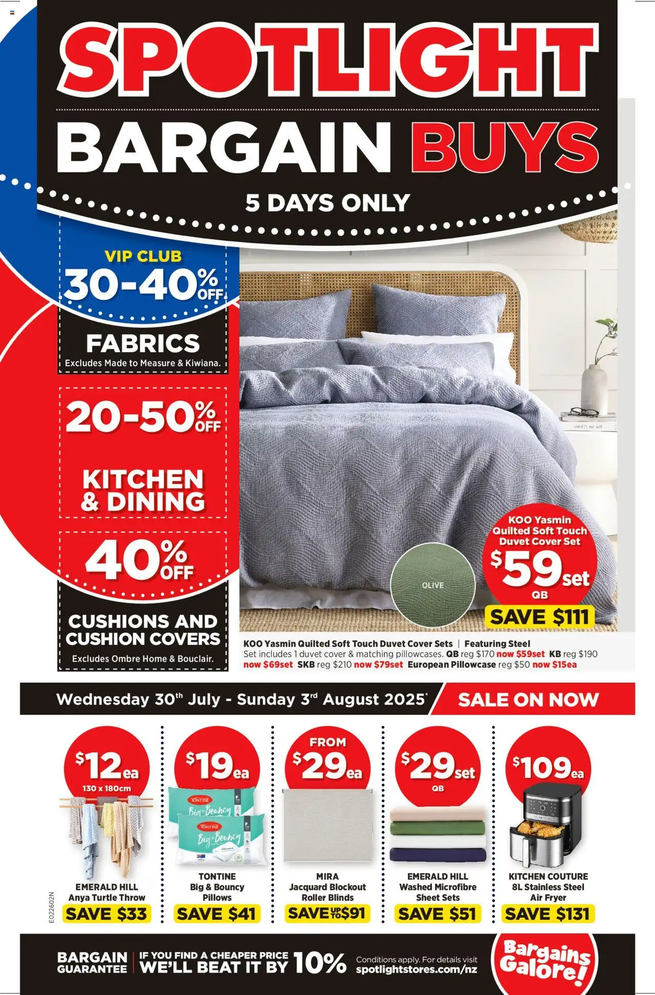 Catalogue Spotlight catalogue valid from 30 Jul 2025 - page 1