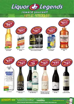 Preview of catalogue Catalogue Redbank from shop Liquor Legends valid 25/02/2026