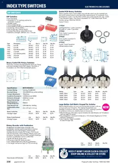 Preview of catalogue Engineering & Scientific Catalogue 2025/2026 from shop Jaycar valid 09/07/2025 | Page: 208