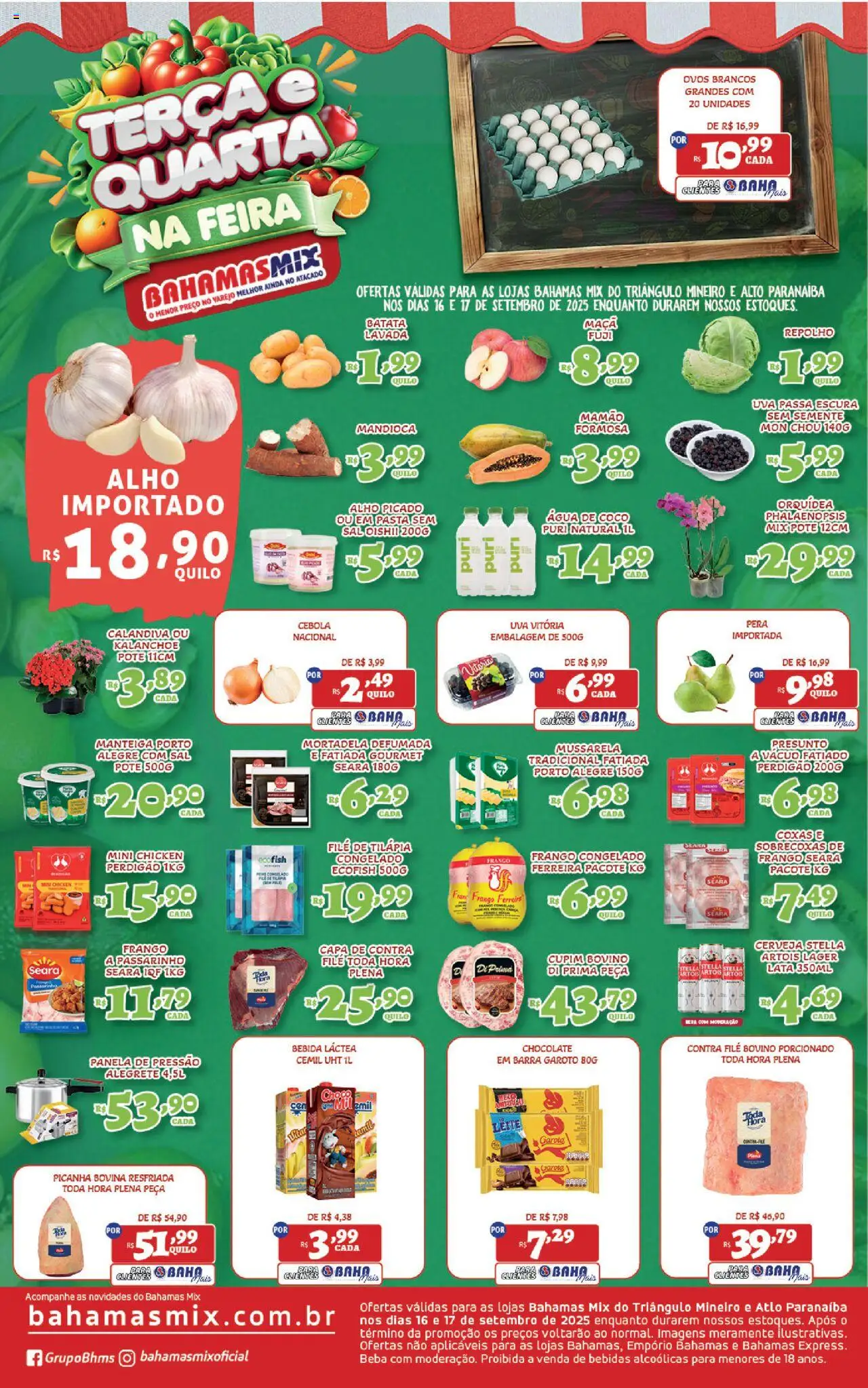 Bahamas Mix folheto "Ofertas Terça e Quarta na Feira" válido a partir de 16/09/2025 - número de página 1